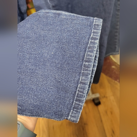 Faded Glory Blue Denim 28" Inseam 18/20 Average Stretch Elastic 32" Waist - Picture 3 of 5